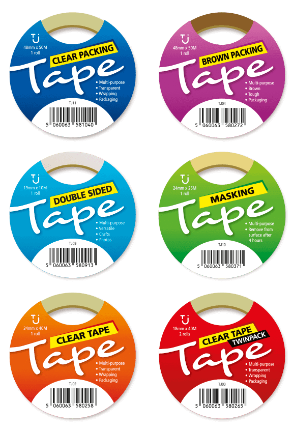 TJ Tapes - Branding by Cameron Creative